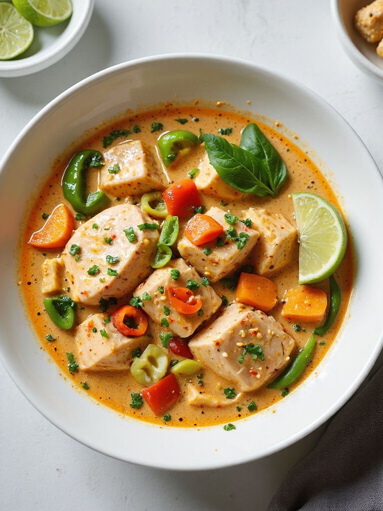 creamy thai coconut curry stew
