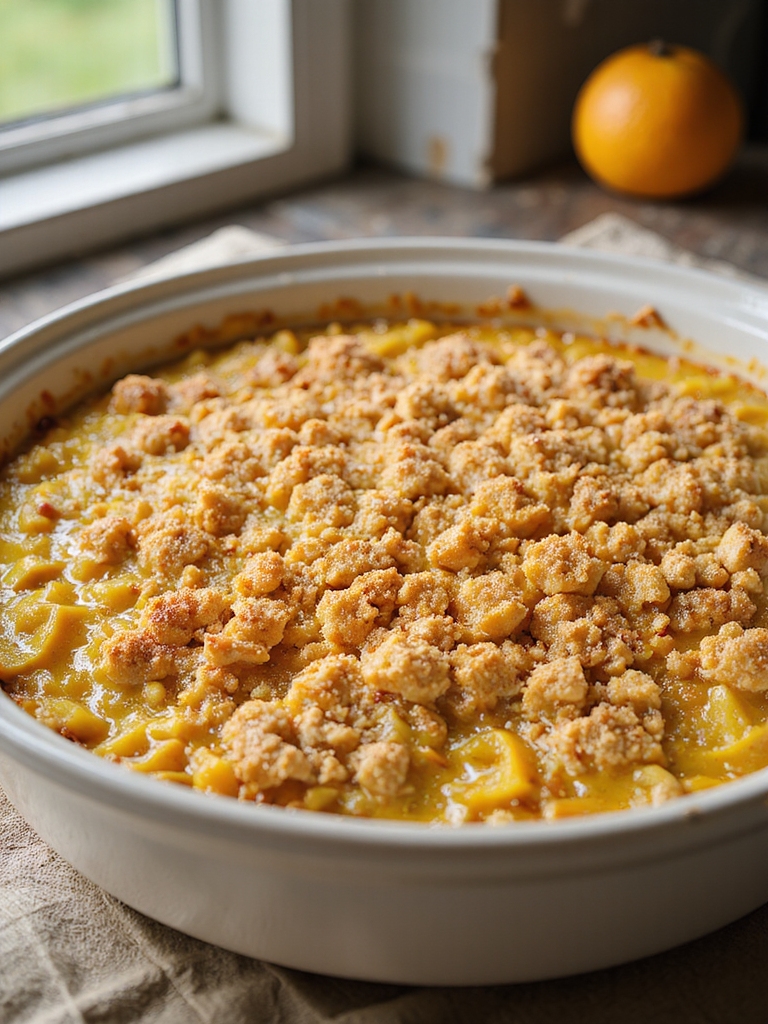 creamy yellow squash casserole