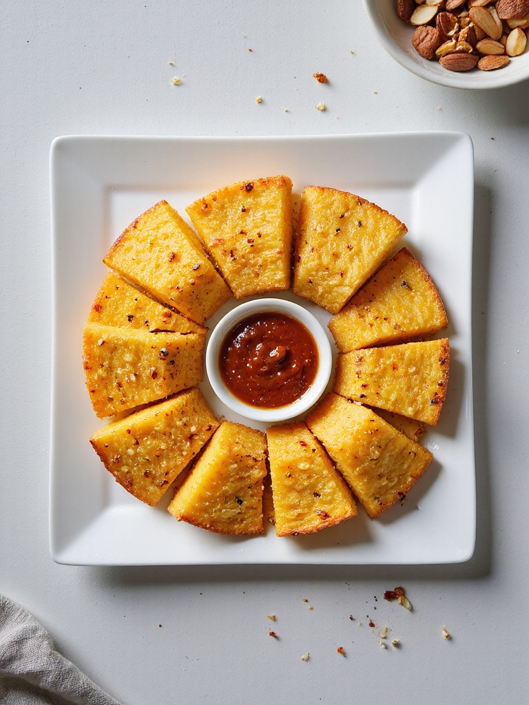 crispy baked polenta fries