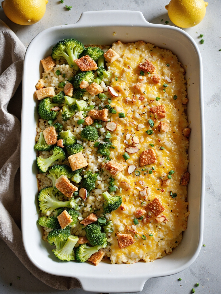 crispy bright topping finishes