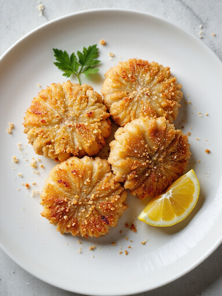 crispy panko breaded turkey