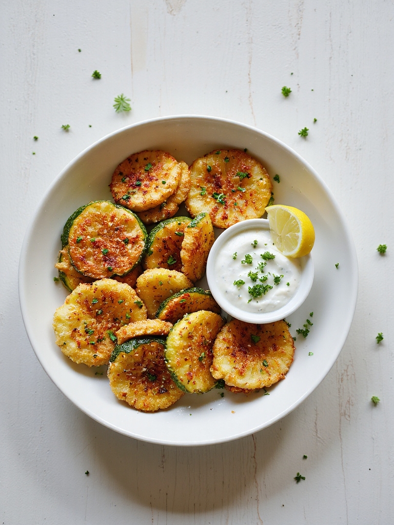 crispy panko zucchini fries