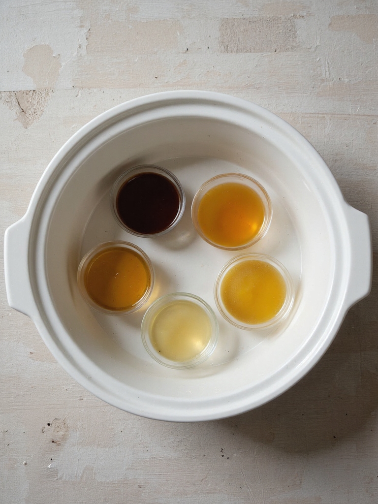 crock pot ribs with liquids