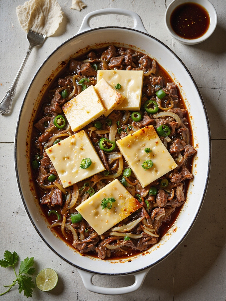 crockpot cheesy philly melt