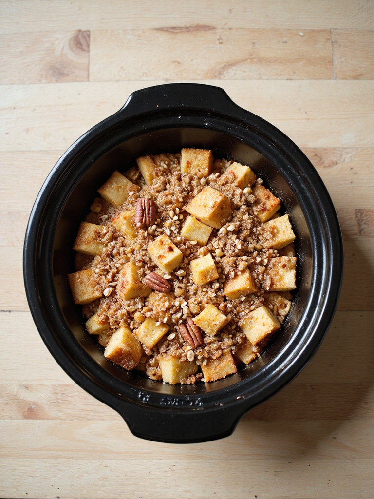 crockpot cinnamon apple casserole