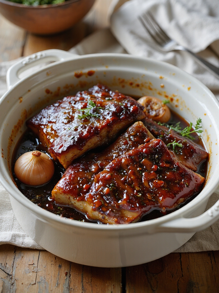 crockpot country style pork ribs