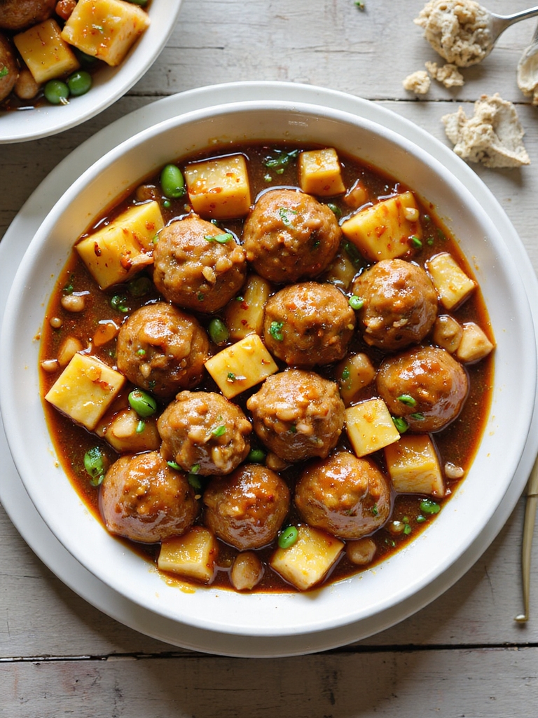 crockpot dietary swap meatballs