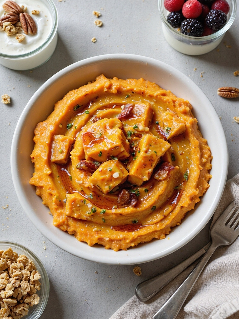 crockpot make ahead sweet potatoes