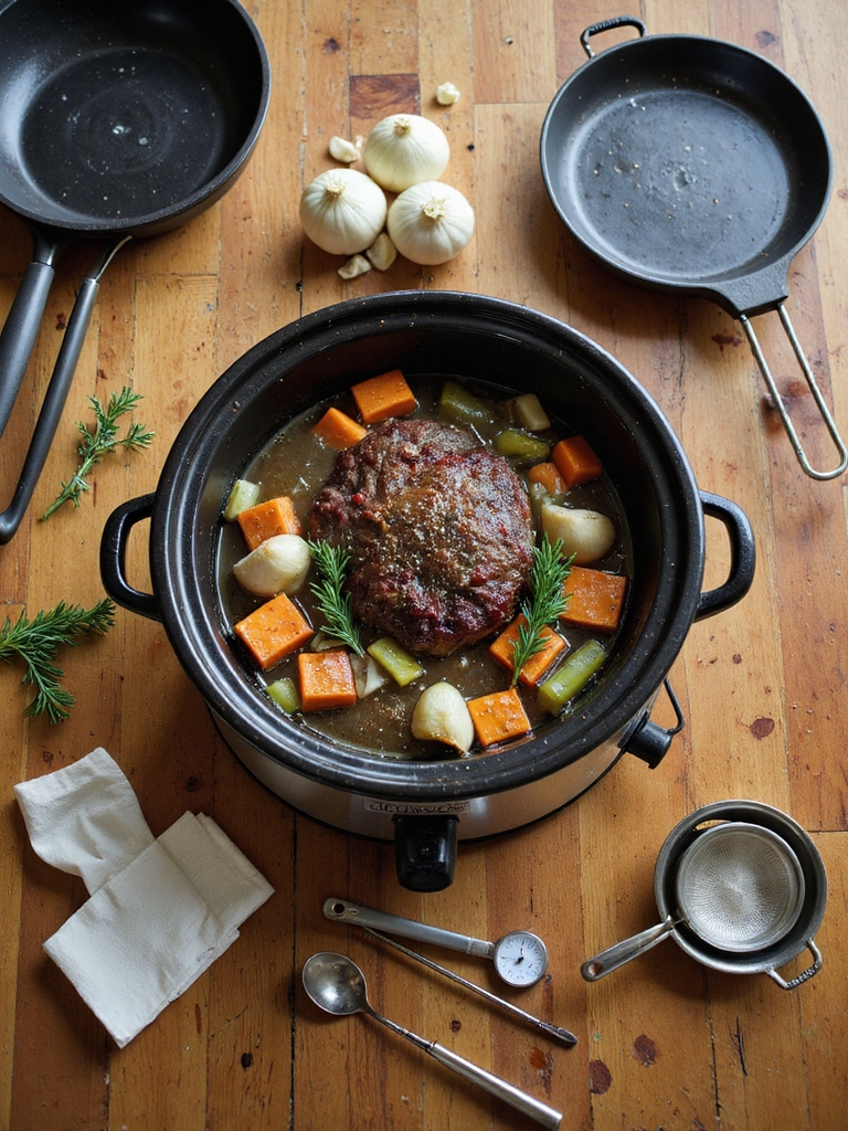 crockpot seared chuck roast