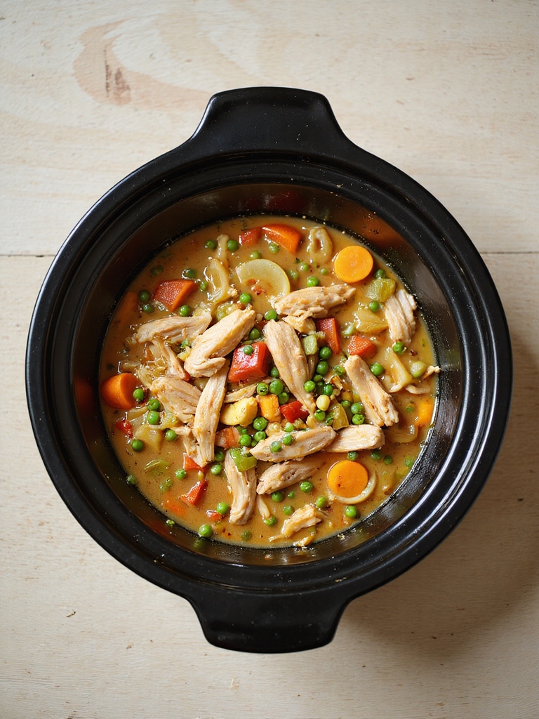 crockpot shredded chicken meal prep