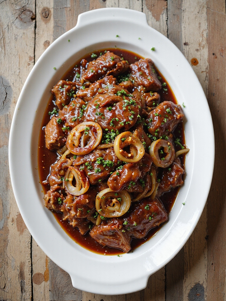 crockpot smoked barbecue pulled beef