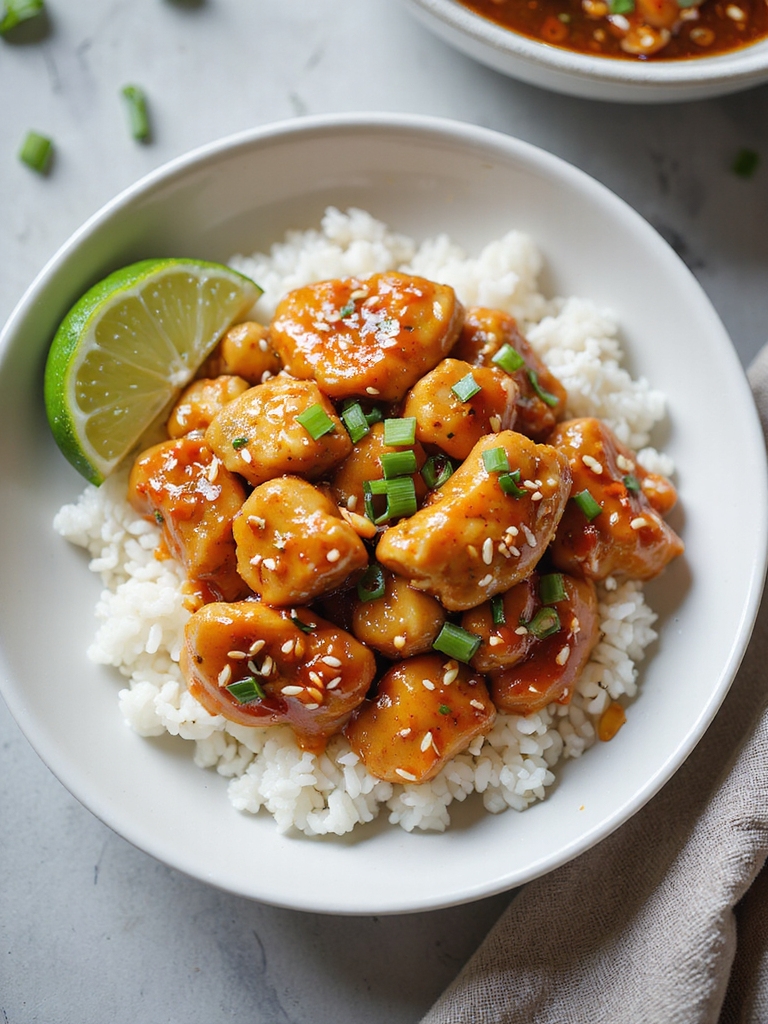 crockpot tangy orange chicken