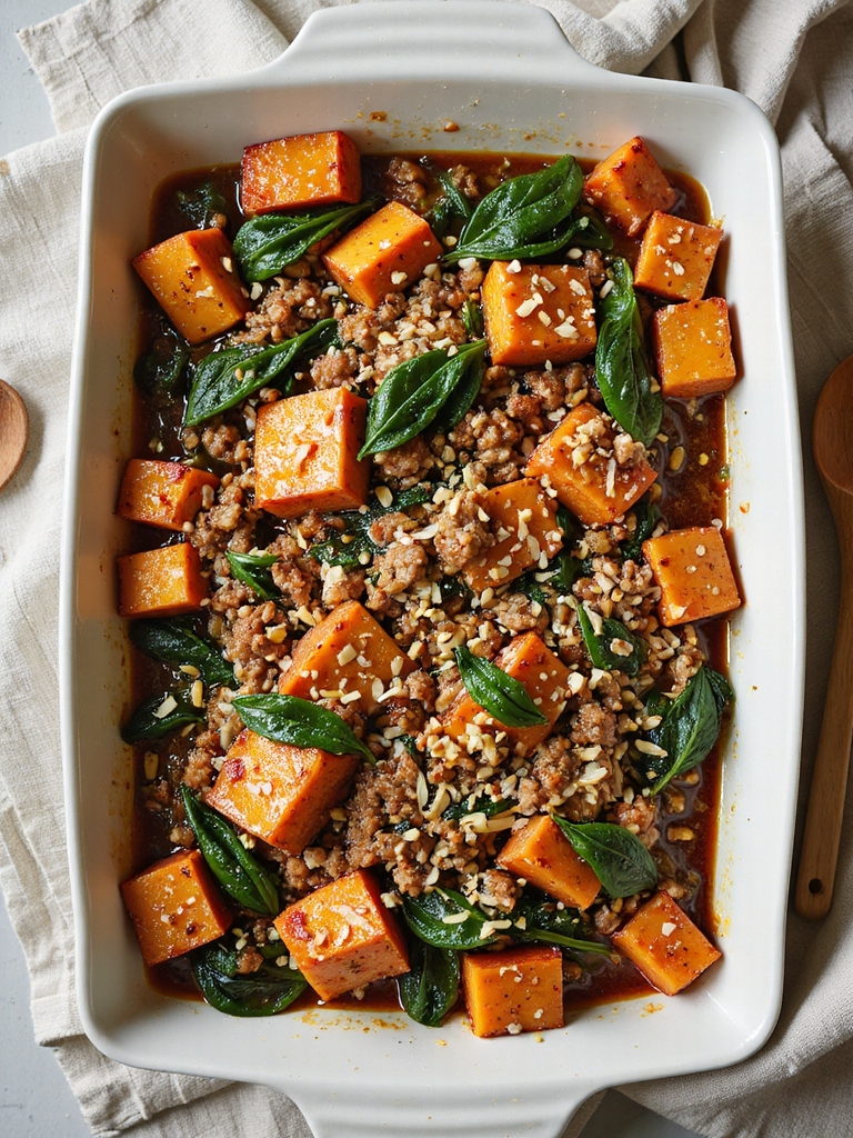 customizable dairy free sweet potato bake