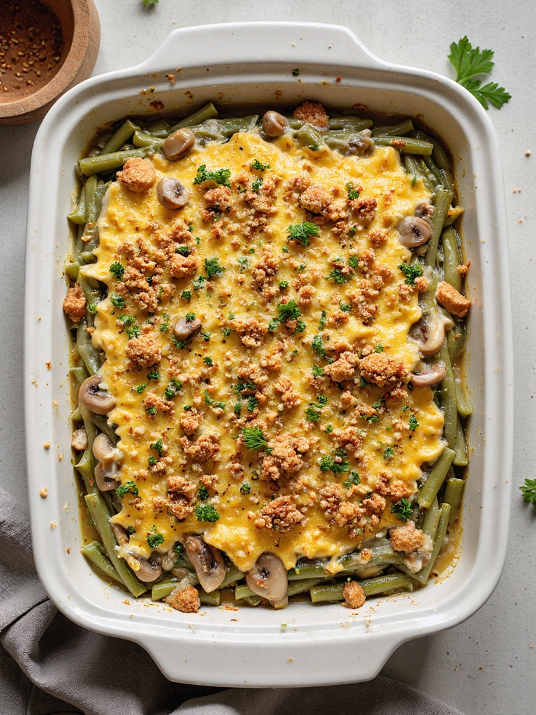 dairy free vegan cheesy casserole