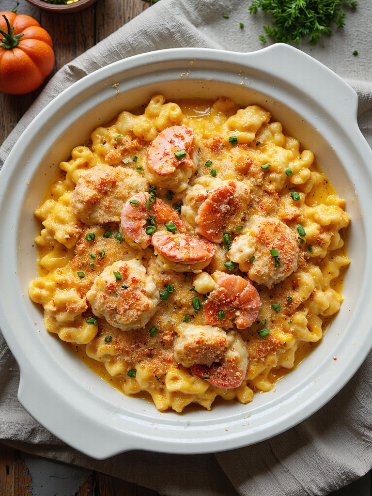 decadent truffled lobster macatch