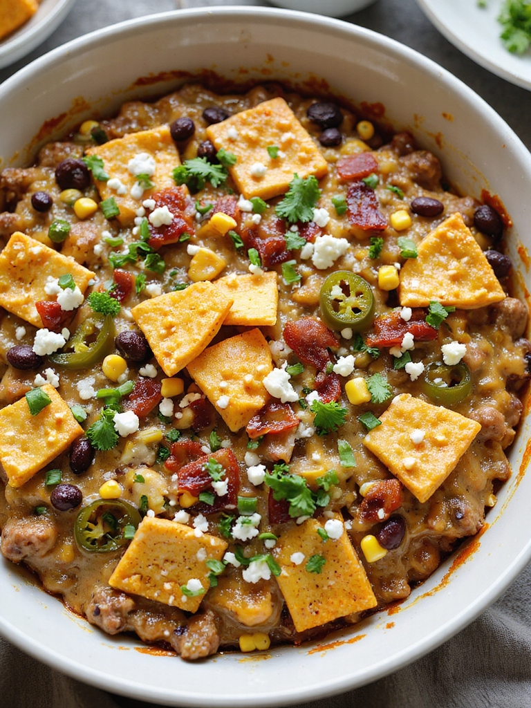 dorito taco style casserole innovations
