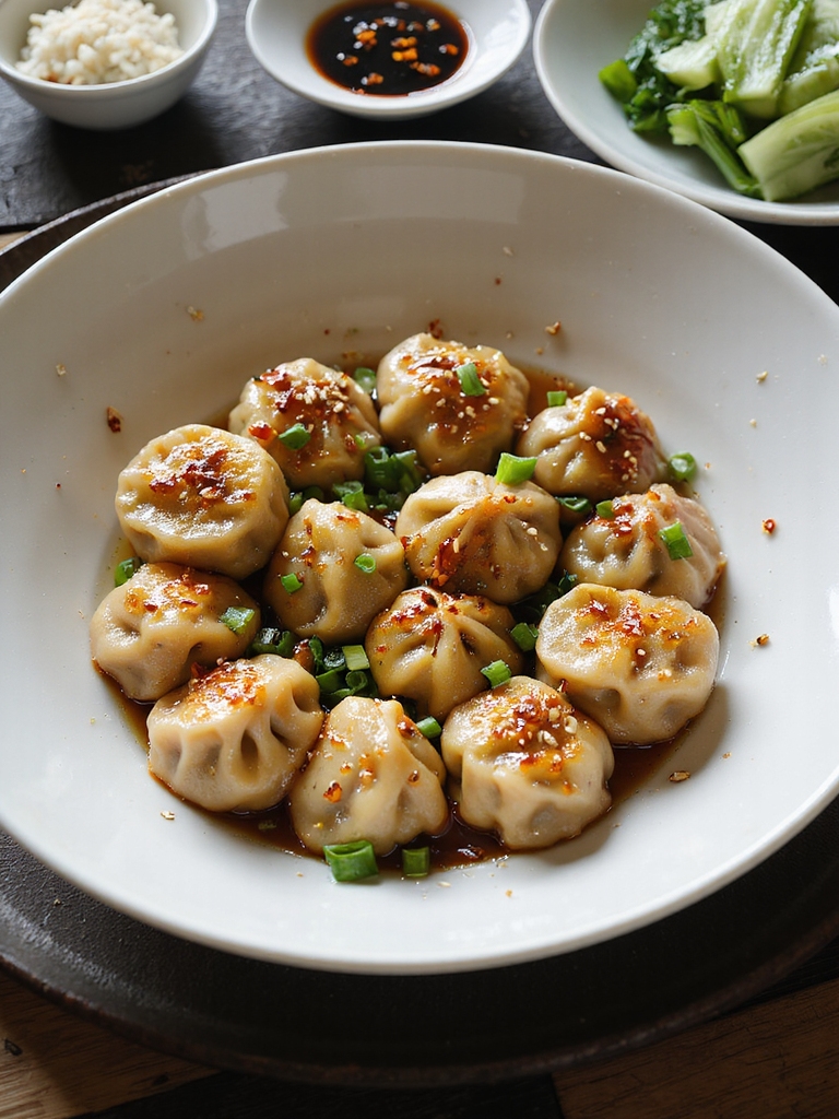 dumpling night sauces sides