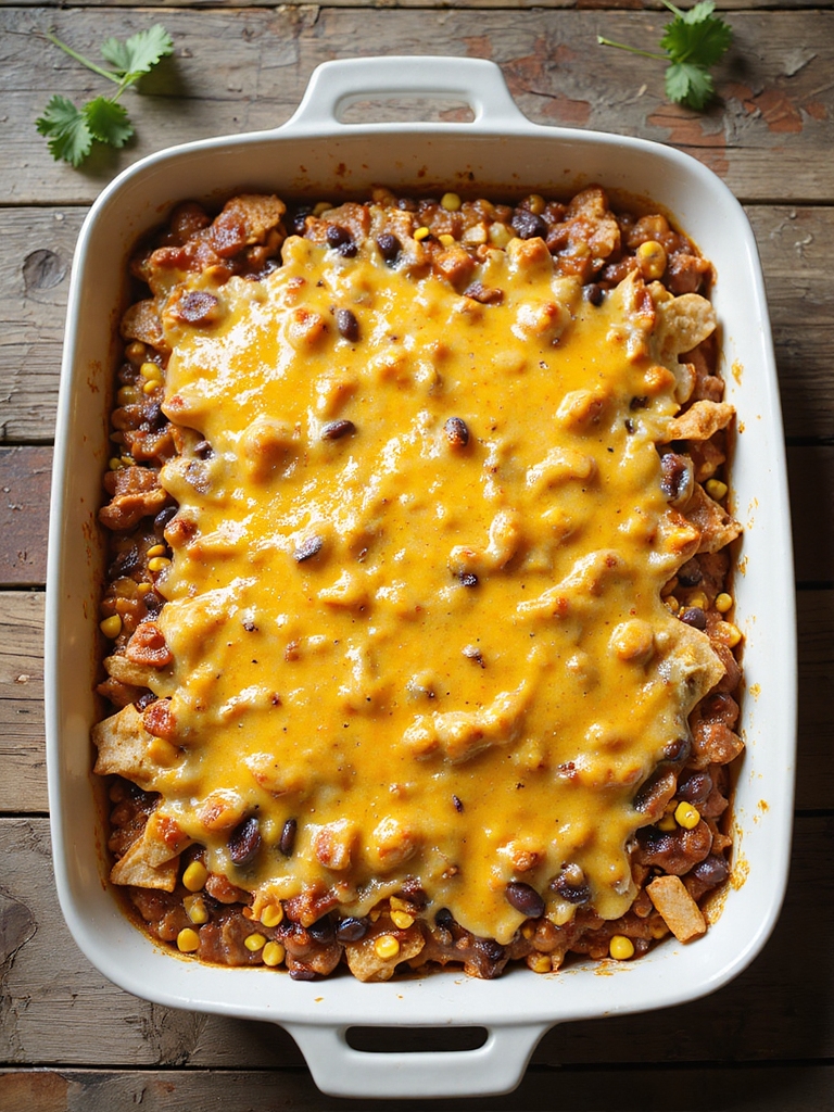 easy frozen burrito casserole