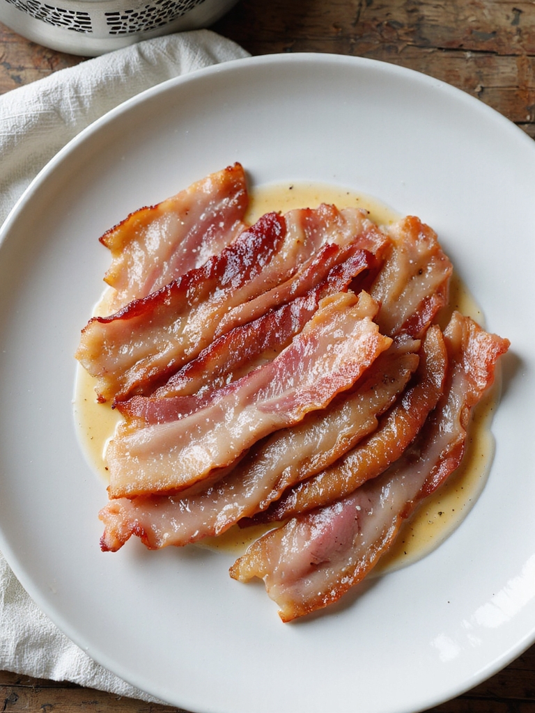 fast even hands off turkey bacon