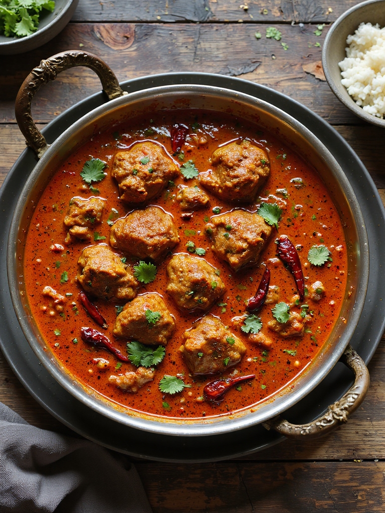 fiery rajasthani lamb curry