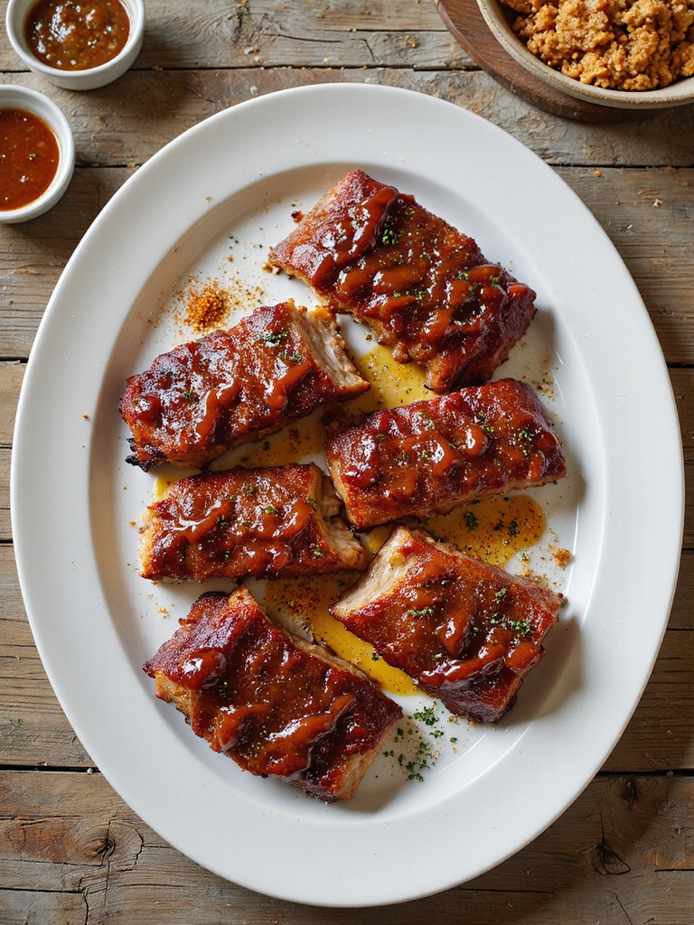 five paired rub and sauce combos