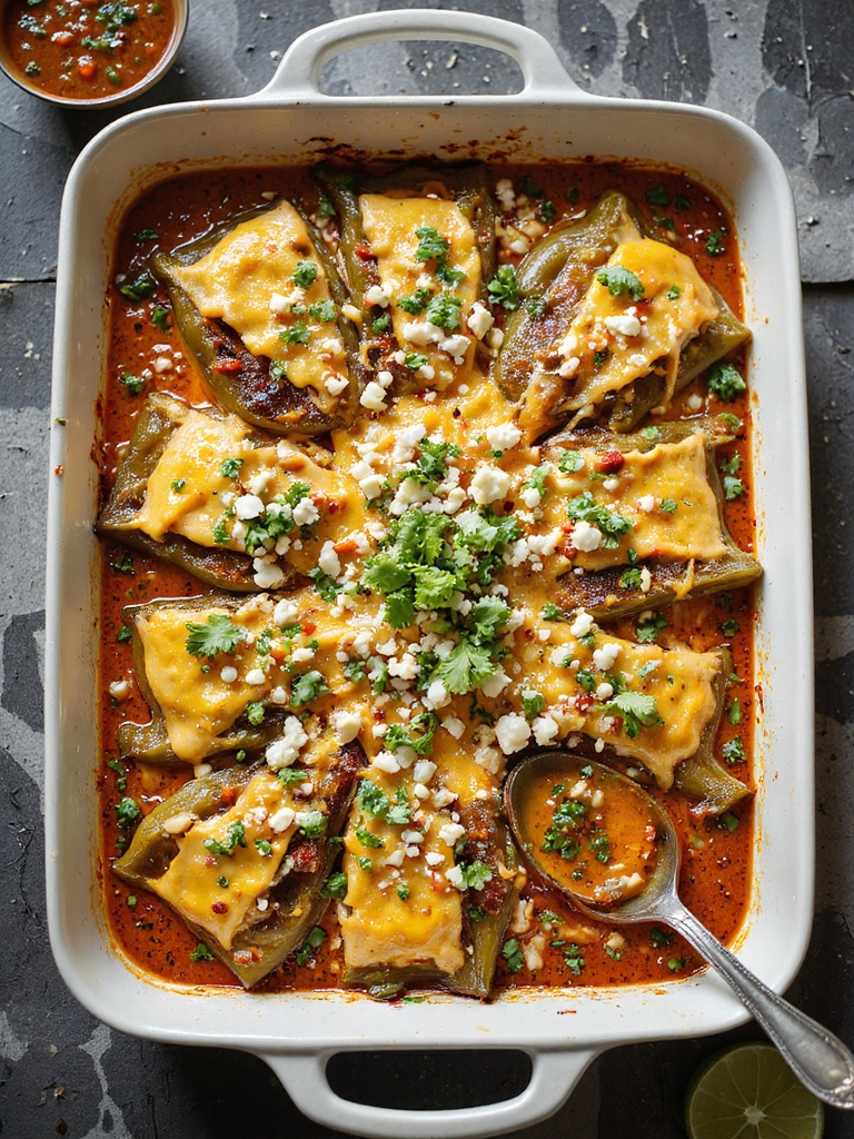 flexible protein packed relleno casserole