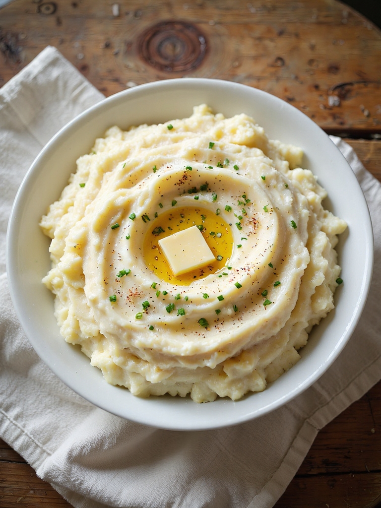 fluffy tangy slow cooker mashed