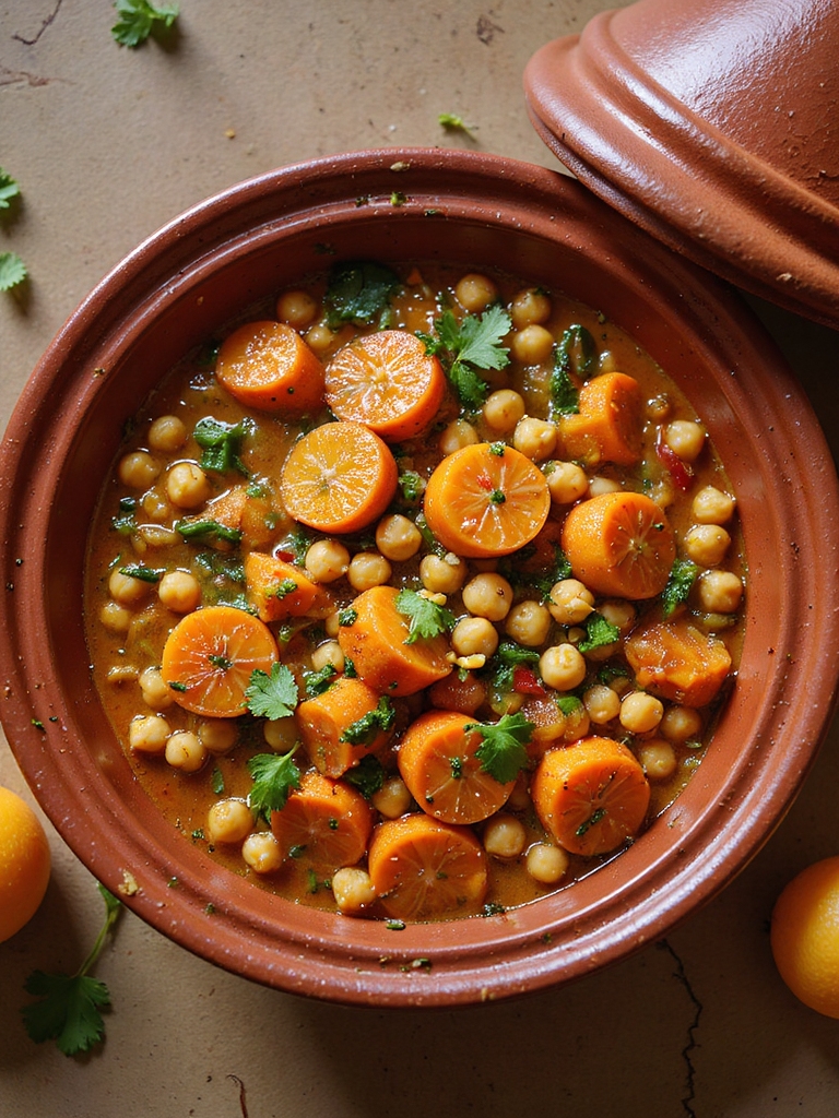 fragrant slow cooked moroccan tagine