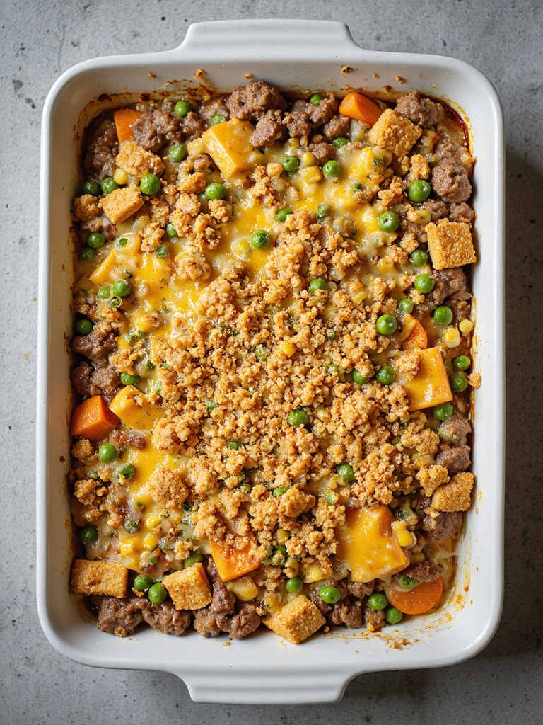 freezable make ahead cheesy casserole
