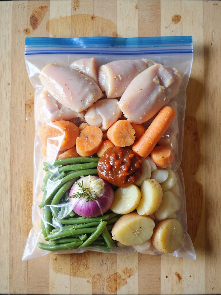 freeze flat label cook