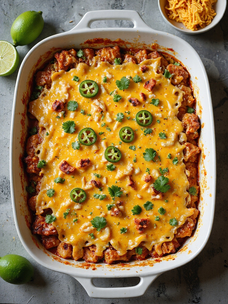 freeze ready spicy burrito casserole