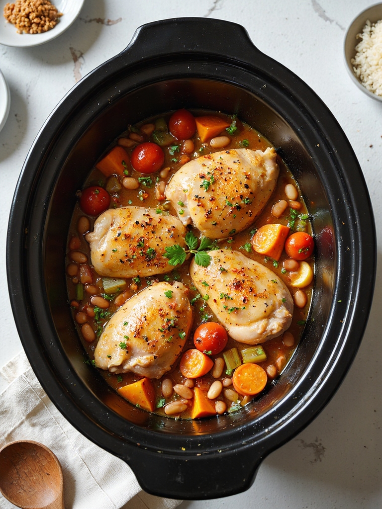 freezer friendly slow cooker chicken stew