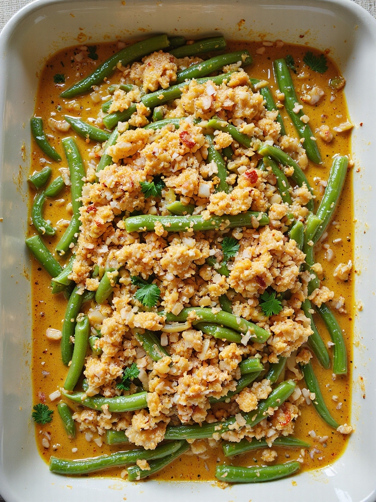 from scratch green bean casserole