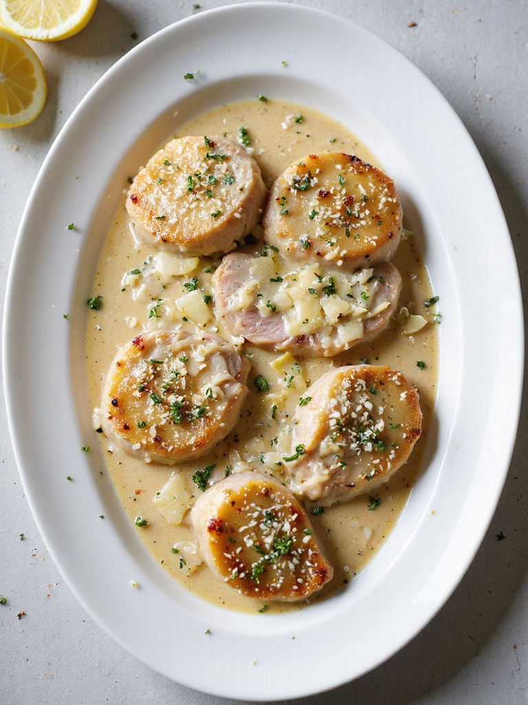 garlic parmesan pork chops