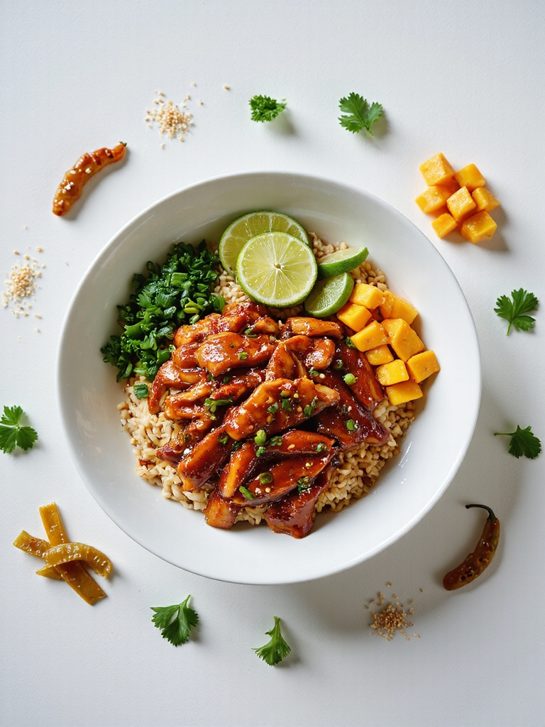 globally spiced crockpot shredded chicken