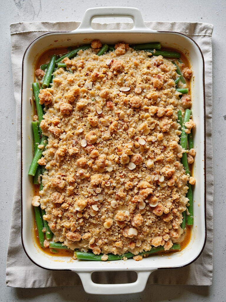 gluten free creamy almond casserole