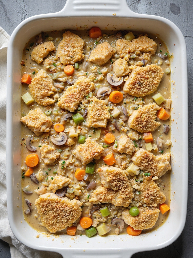 gluten free dairy free wild rice chicken