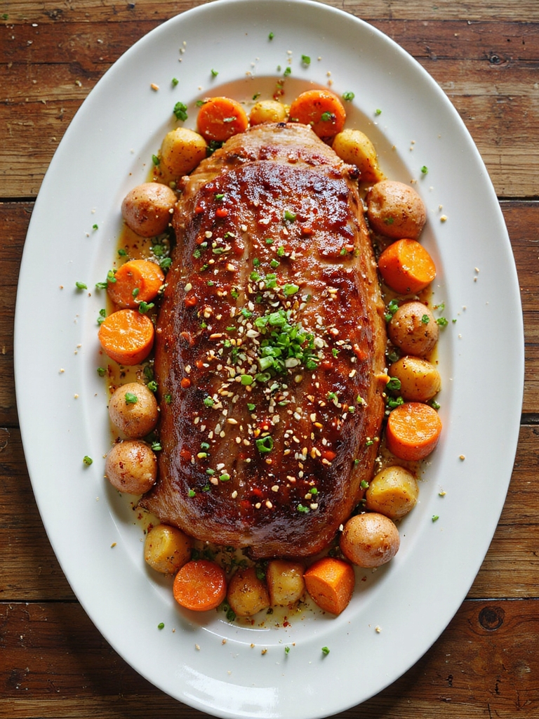 gochujang glazed instant pot pork