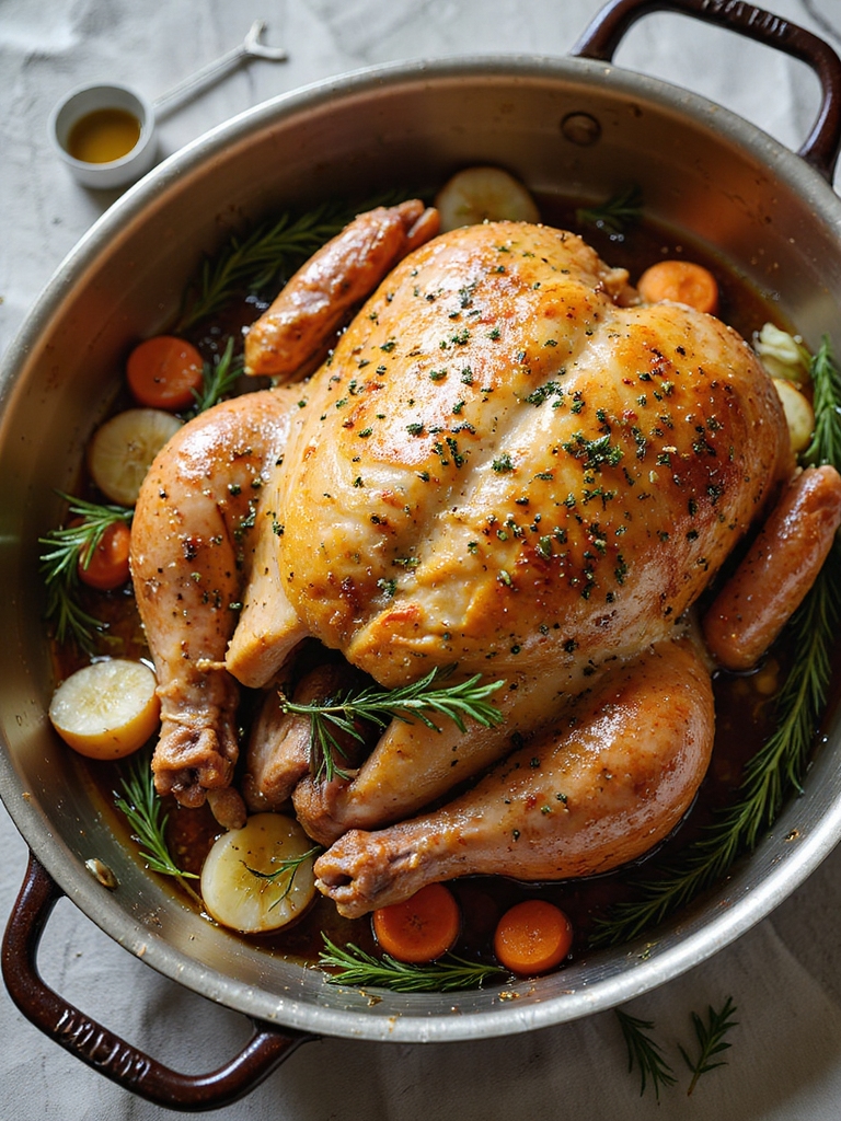 golden juicy roasted turkey