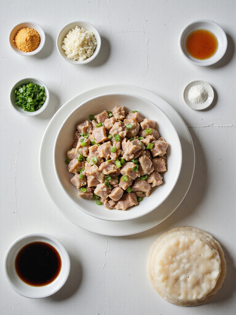 ground pork dumpling essentials