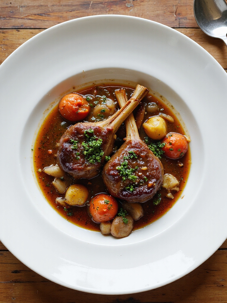 hearty bold meat dinner