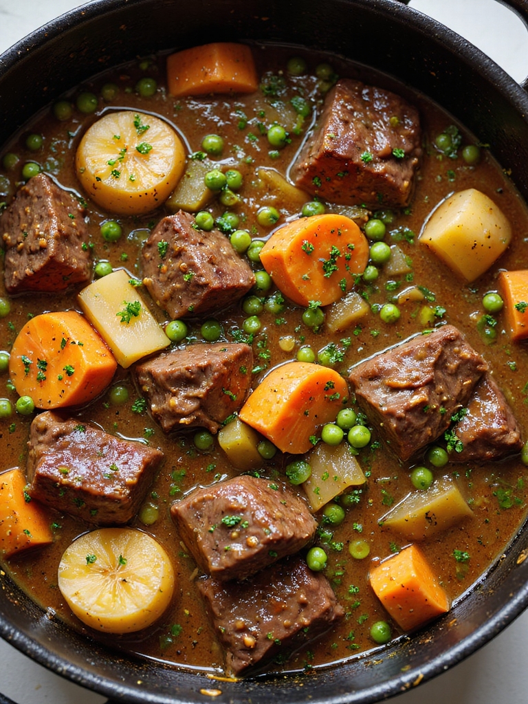hearty braised beef stew