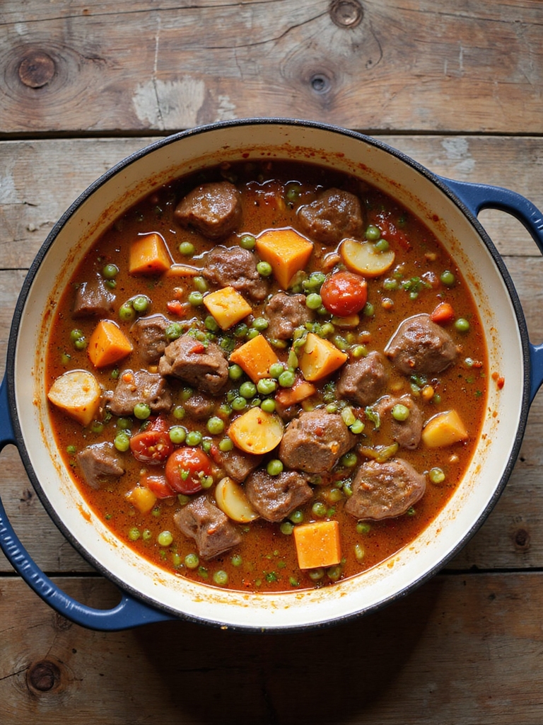 hearty dairy free crockpot stew