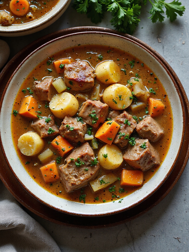hearty instant pot pork stew