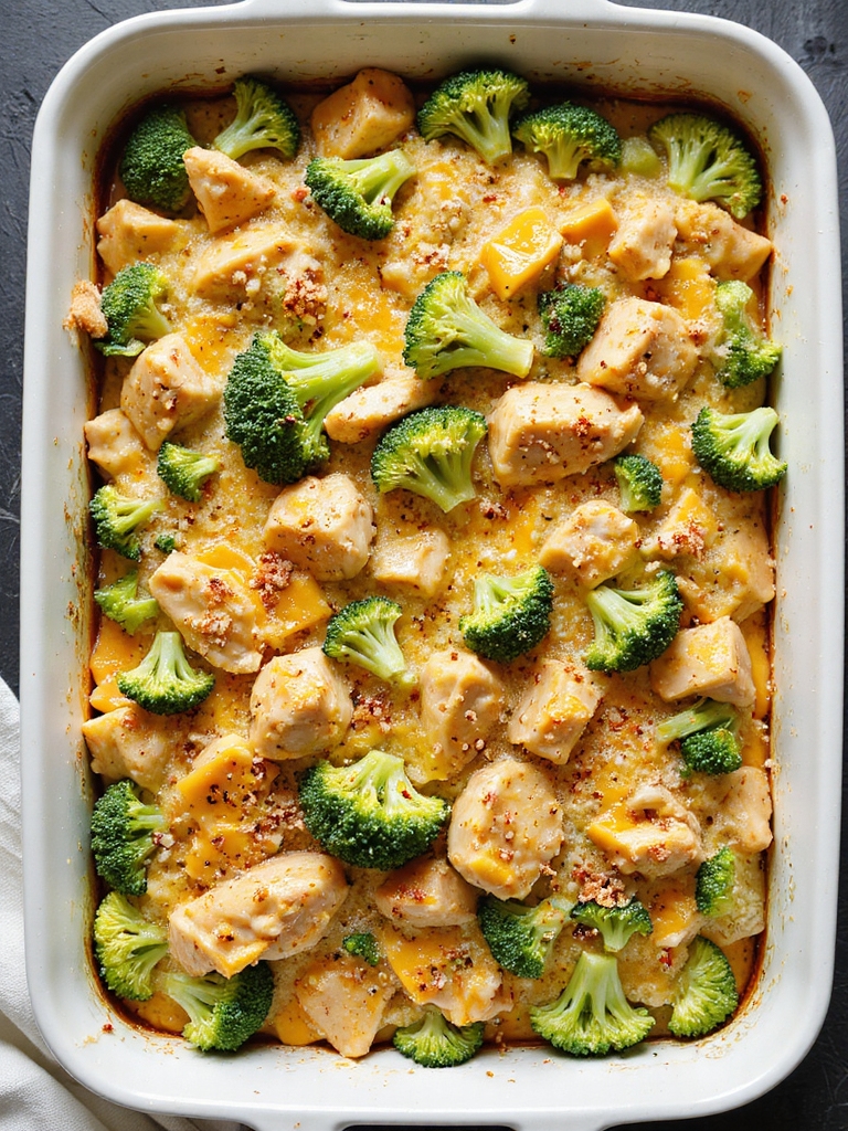 hearty keto broccoli casserole