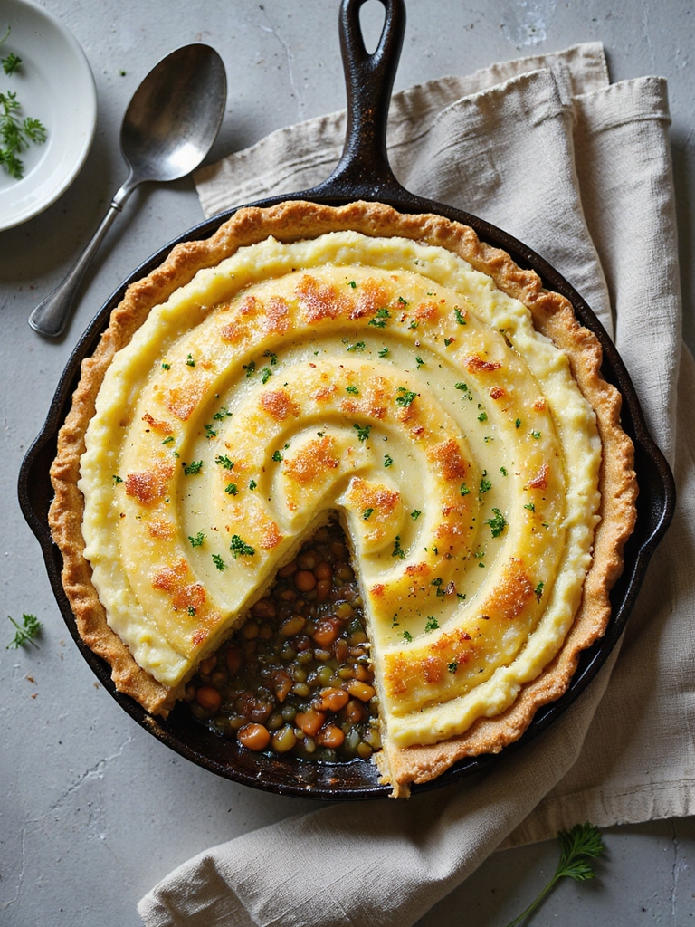 hearty lentil shepherd s pie