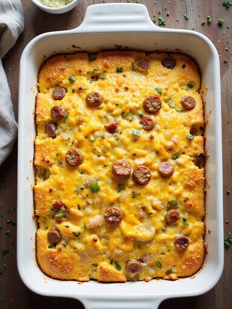 hearty rustic cowboy cornbread