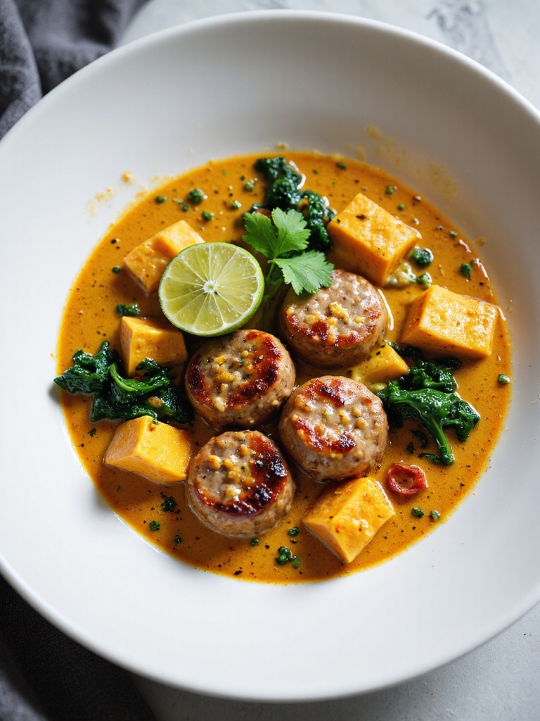 hearty sausage with bold seasoning