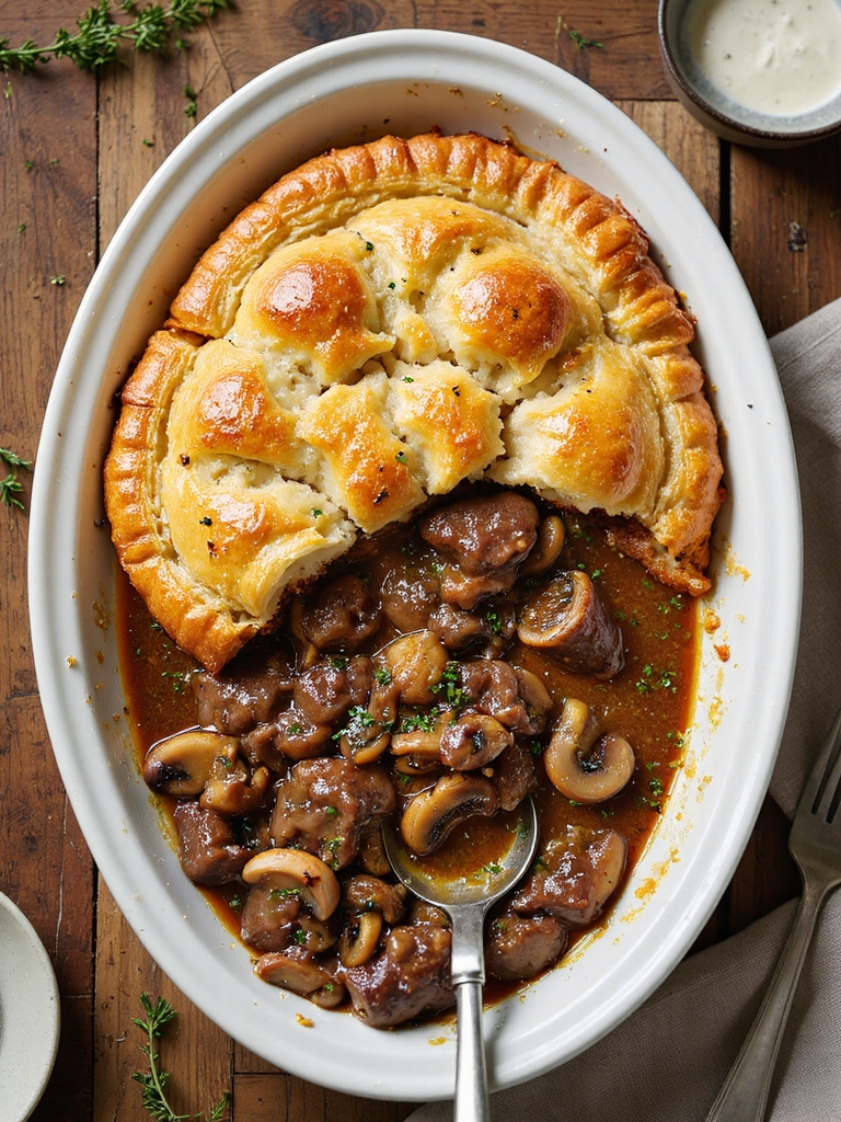 hearty slow braised beef casserole