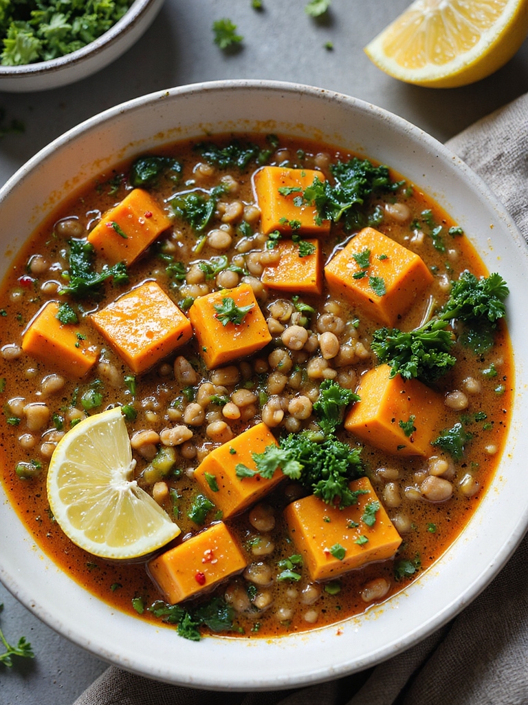 hearty vegan lentil stew